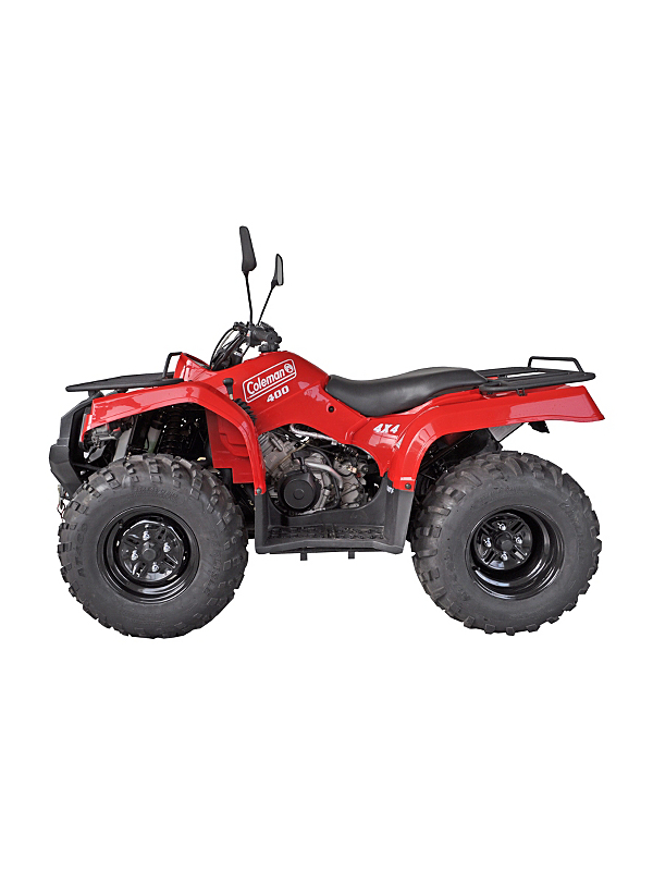 Coleman Quad Bike 400 ATV 4x4 Off Road Model 393cc 4 Stroke SOHC Engine